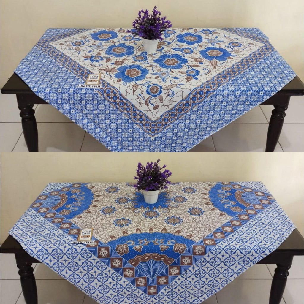 Taplak Meja Batik Raden Ajeng Taplak Meja Tamu Taplak Meja Sekolah Taplak Meja Guru