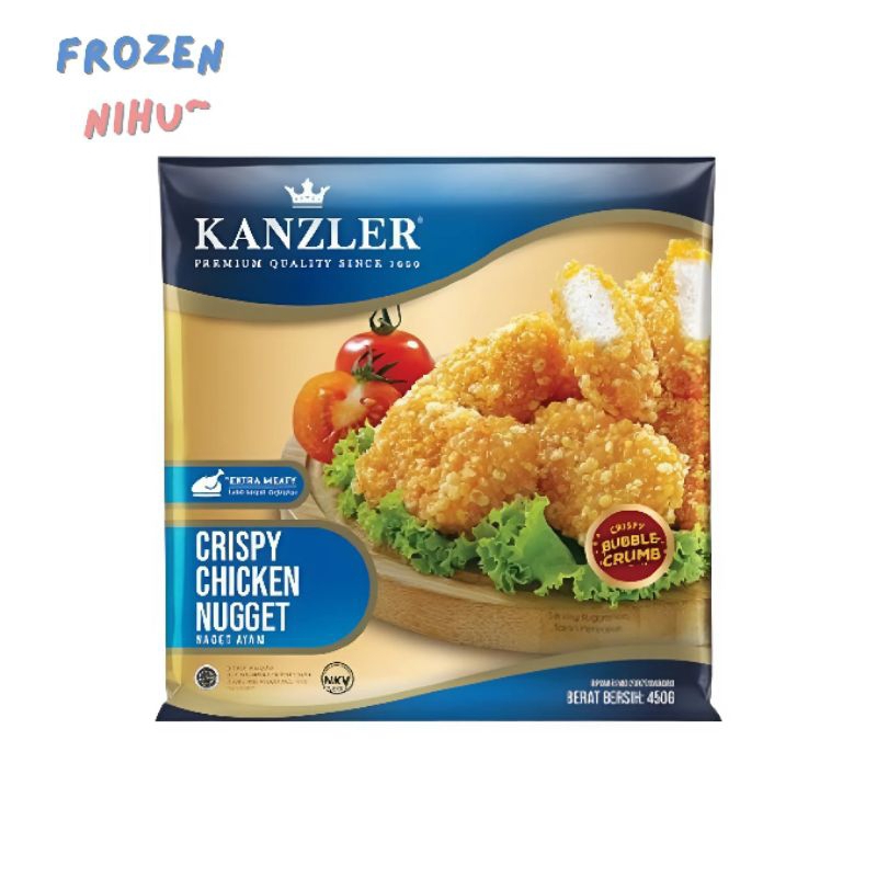 

Kanzler Crispy Chicken Nugget 450 gr - Frozen Nihu