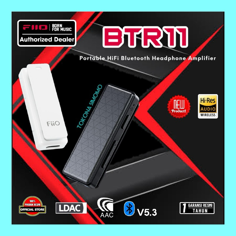 Fiio BTR11 Portable HiFi Bluetooth DAC Headphone Amplifier / DAC Amp