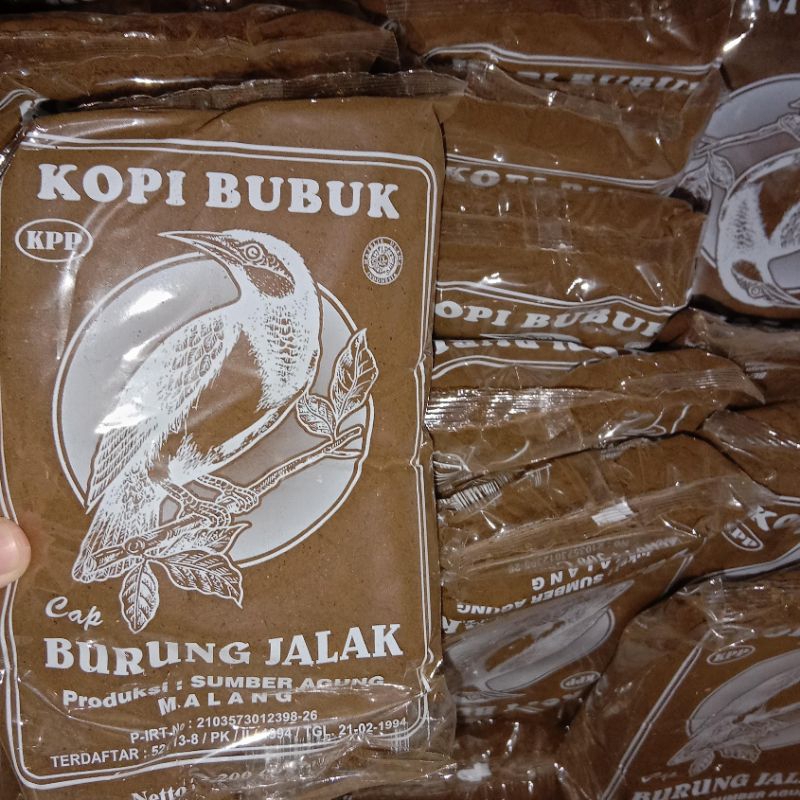 

Kopi Bubuk/Kopi Merk Burung Jalak/Kopi Murah