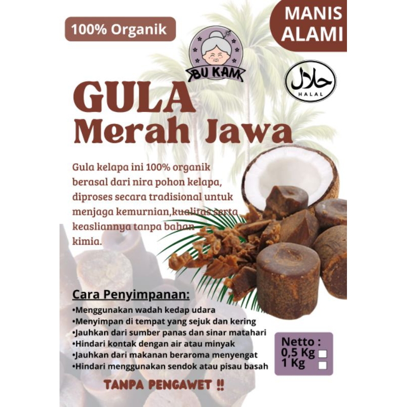 

GULA MERAH/GULA JAWA/GULA KELAPA/ORGANIK
