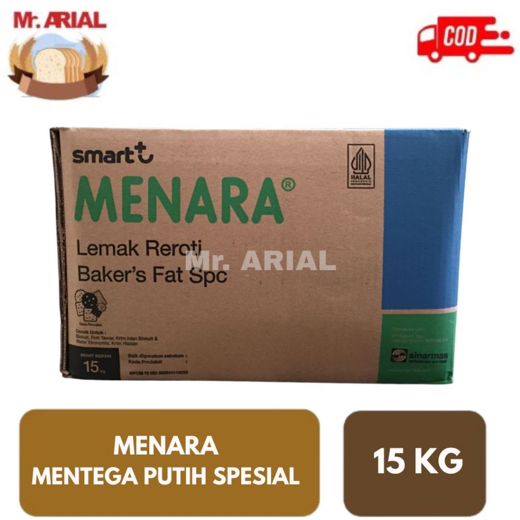 

MENARA Shortening Baker's Fat Special / MENARA SHT BKF SPECIAL MRD @15 KG