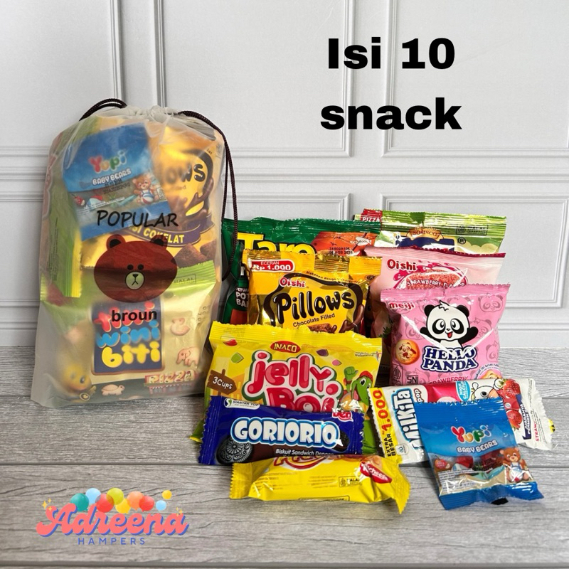 

Bingkisan Ulang Tahun Anak/ Paket snack ulang tahun / Hampers Anak murah