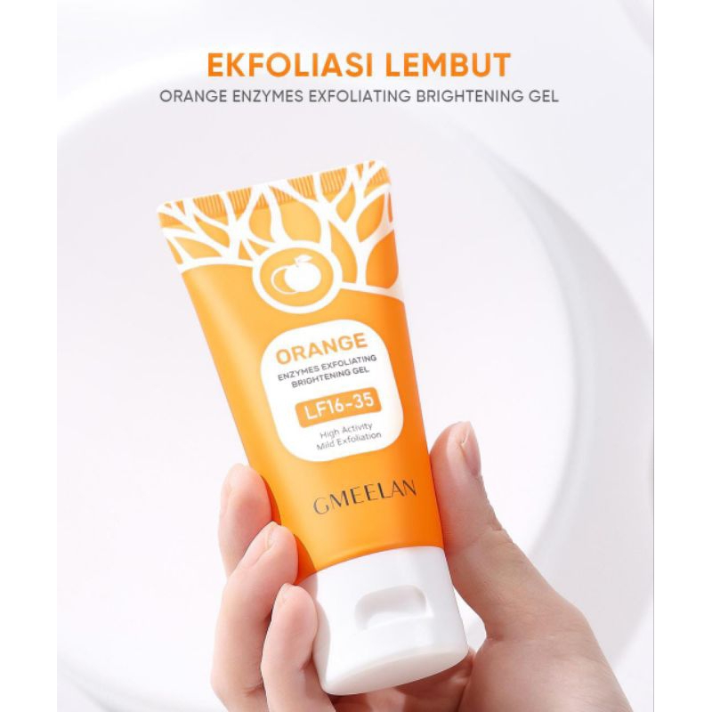 gmeeland exfoilating gel / pembersih wajah / mengangkat kotoran daki di wajah