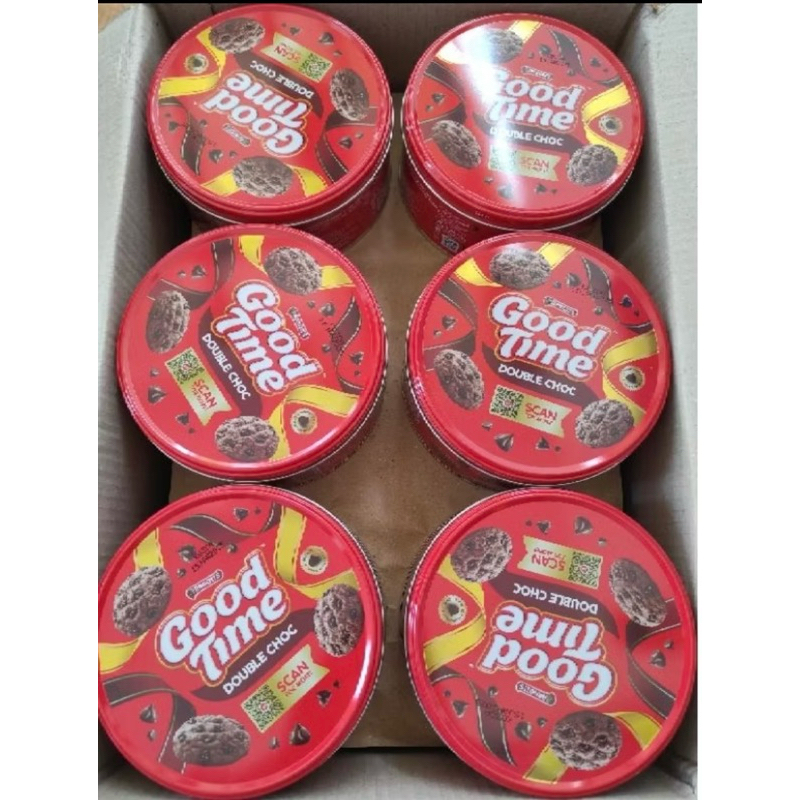 

Good Time Cookies Assorted Kaleng 12x144gr (Karton)