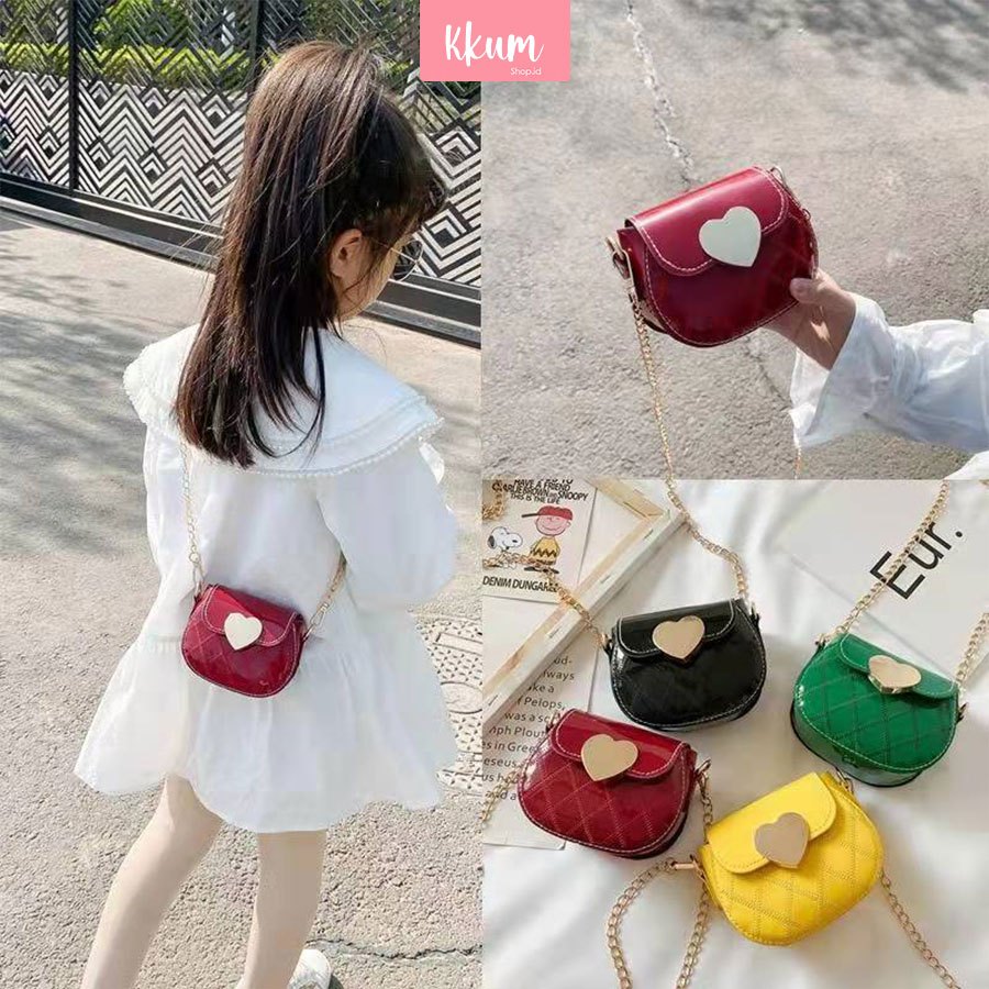 Tas Selempang Anak Perempuan Lebaran/ Sling Bag Fashion Jalan