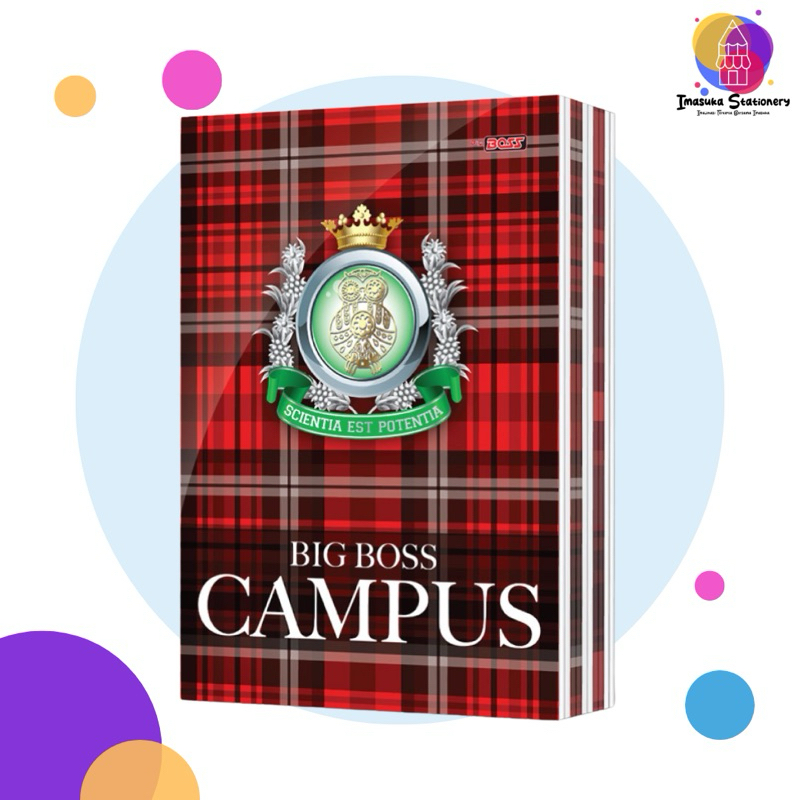 

Buku Tulis Campus Big Boss (10 Buku) / Buku Tulis Campus Ukuran Boxy 36 dan 50 Lembar