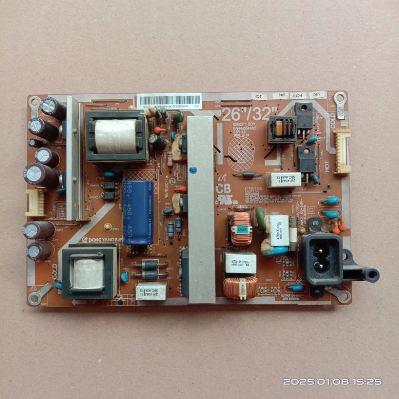 Psu power suplay regulator mesin tv Samsung LA32D550/K7 LA32D550 LA32D550K7M LA32D550K7MXXD original