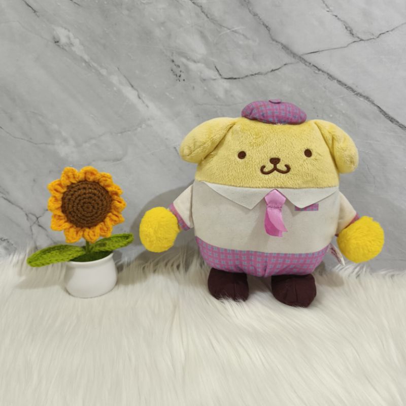 Boneka Pompompurin Cheerleader Original Sanrio