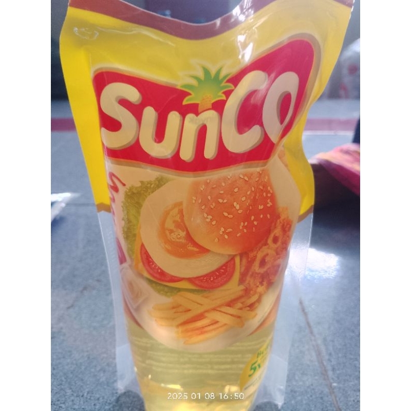 

Sunco minyak goreng 1 liter