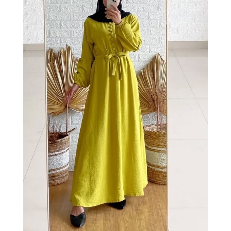 Syiraaswardrobe Gathea Mustard