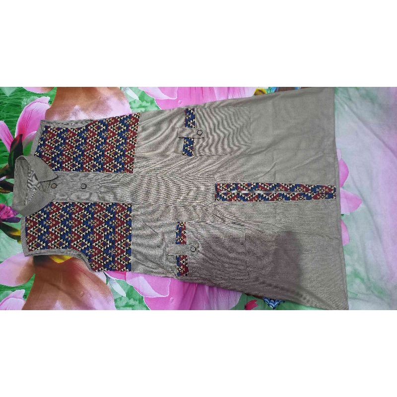 outer tunik luaran panjang tanpa lengan preloved/bekas