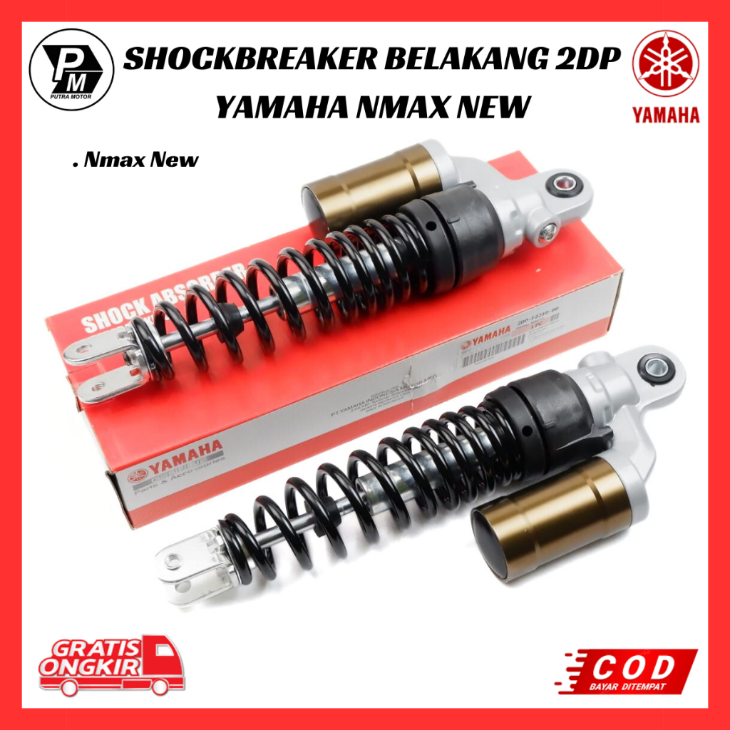 Shockbreaker Tabung Belakang Yamaha Nmax New / Shock Belakang Nmax New / Sok Belakang Nmax New 2DP