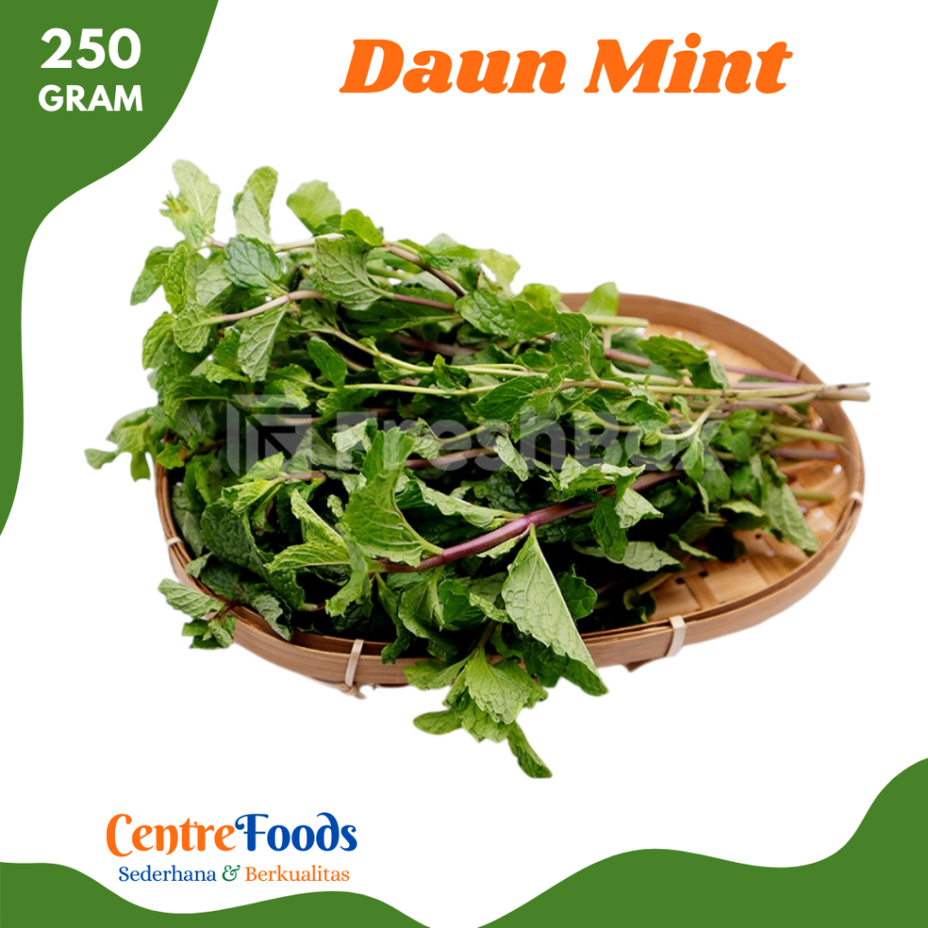 

DAUN Mint - Mint Leaf Fresh | 250gr [ Harga Per 0,25 Kg ]