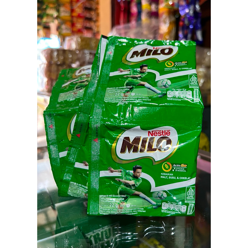 

Milo Activ-Go Susu cokelat renceng @22 gr - 10 Pcs