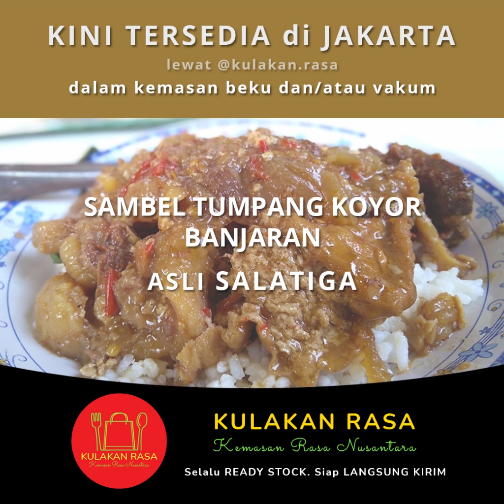 

SAMBAL TUMPANG KOYOR BANJARAN asli dari SALATIGA