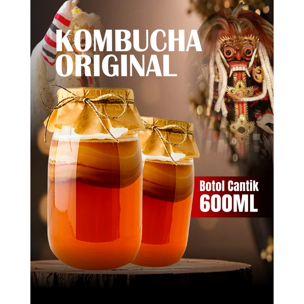 

[Botol Cantik] Kombucha Original Kamasan 600ML