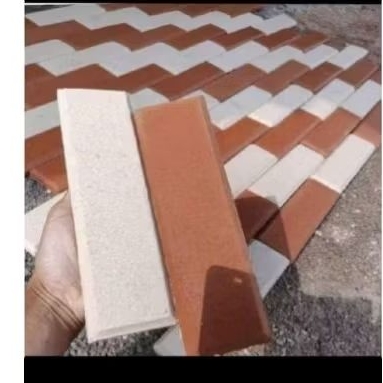 bata tempel merah putih per meter bata ekspos tempel