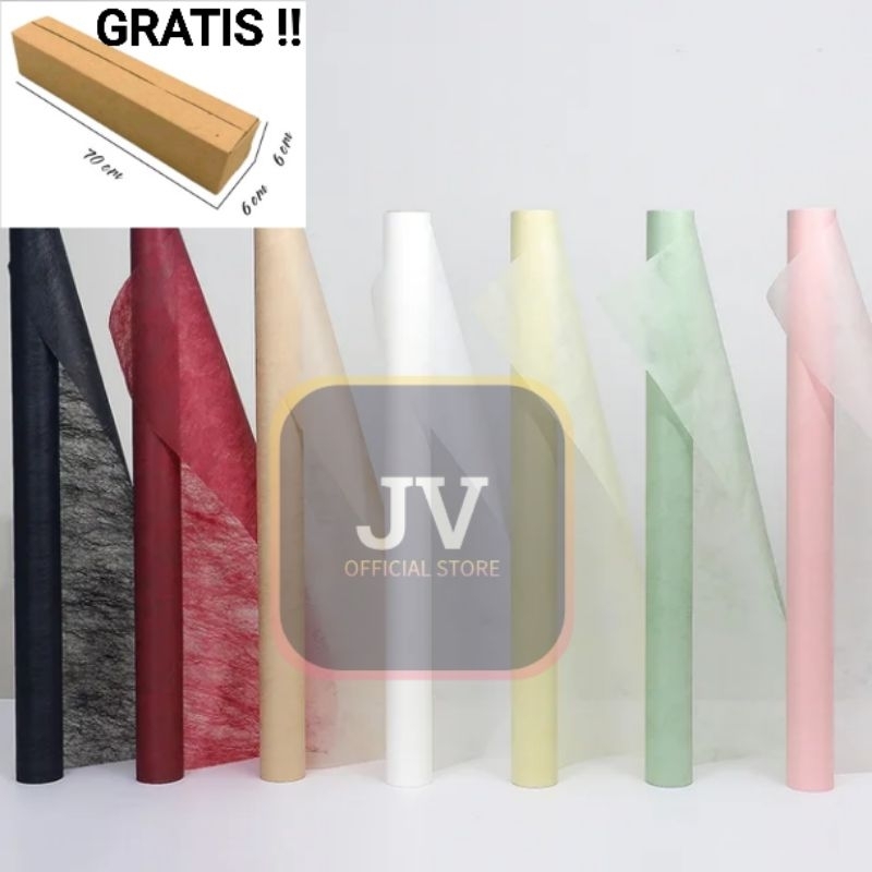 

(1 ROLL) Kertas Tissue Impor Jaring Tisu Buket Bunga & Hampers, Flower Wrapping Tissue Paper Import, Free Packing Kardus !