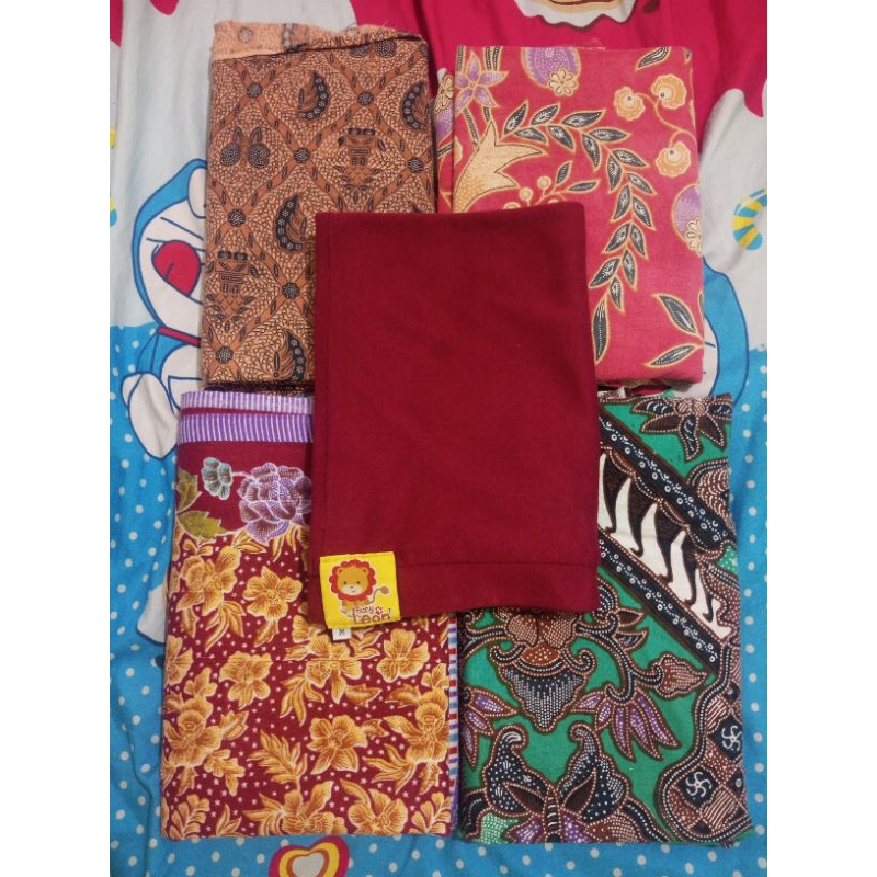 preloved kain jarik+geos instan