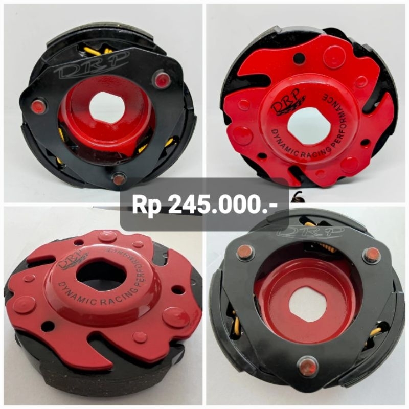 Kampas kopling ganda Racing Nmax Aerox Lexi mio m3 Pcx Adv Vario Genio Kymco Gy6 Sym 125 150 Carbon 