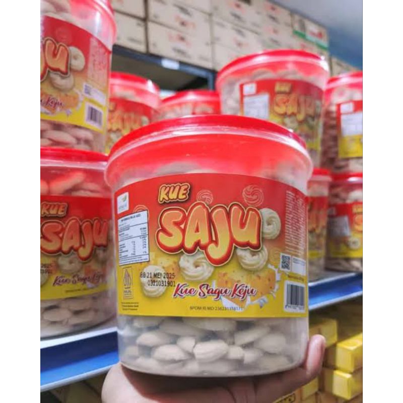 

KUE SAJU SAGU KEJU / CHOCO CHIPS TOPLES 470GR