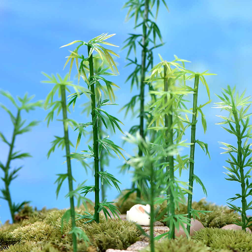 Miniatur Micro Landscape Bamboo Bambu