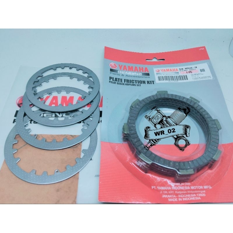 PLAT KOPLING/KAMPAS KOPLING+BESI PLAT KOPLING/BESI PLAT GESEK (5TN) YAMAHA JUPITER Z LAMA JUPITER Z 