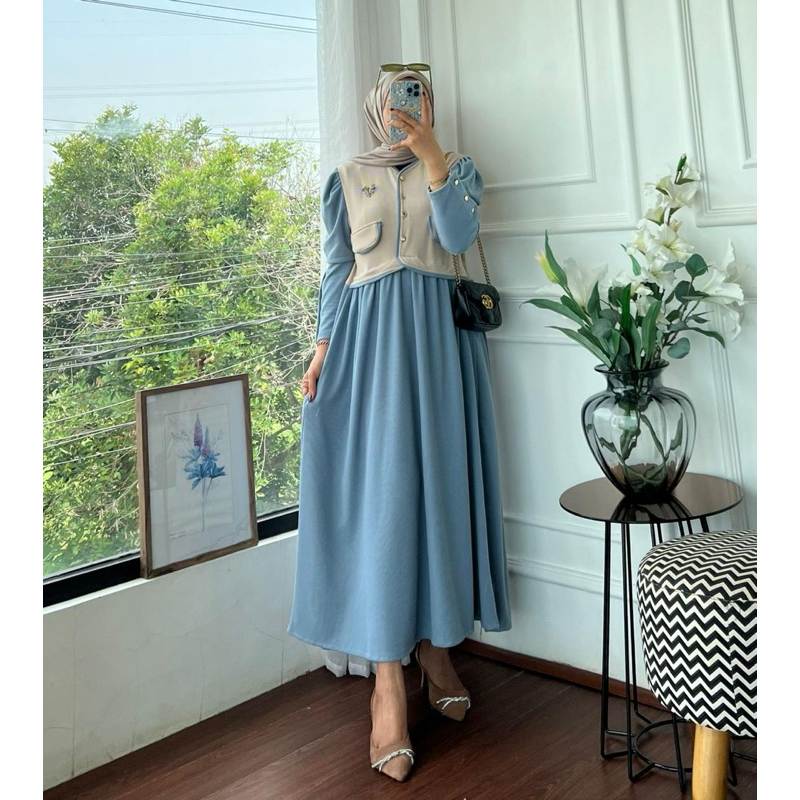 MIDDI DRES MIAMI KNIT PREMIUM