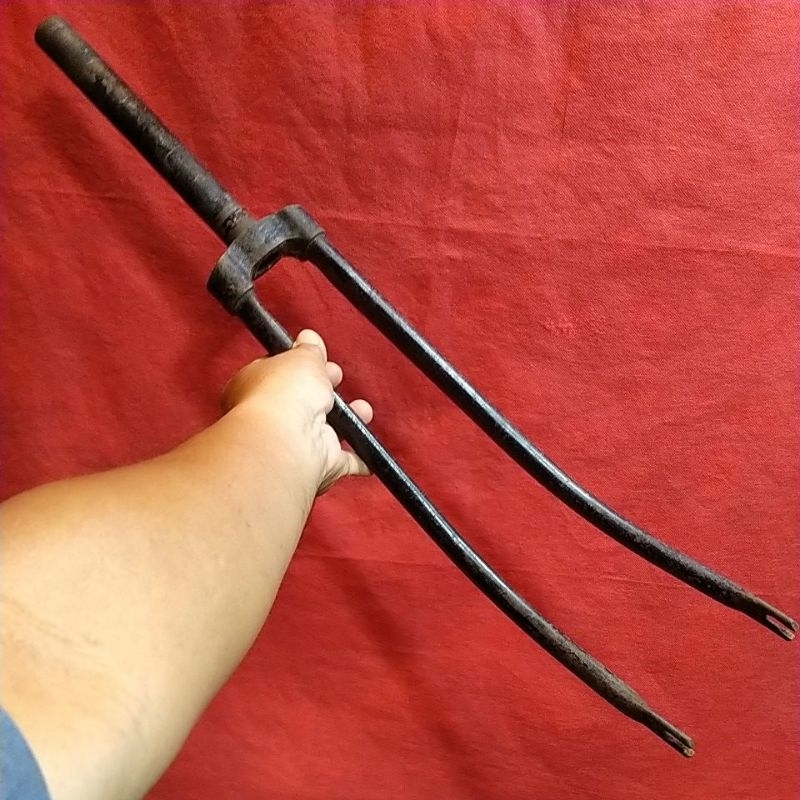 fork garbu sepeda onthel belandaan basikal tua