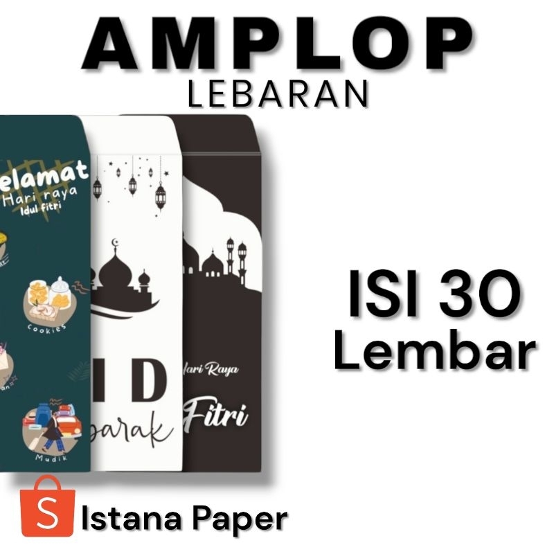 

isi(30) Amplop Lebaran Angpau Hari Raya Amplo Thr Angpau IdulFitri