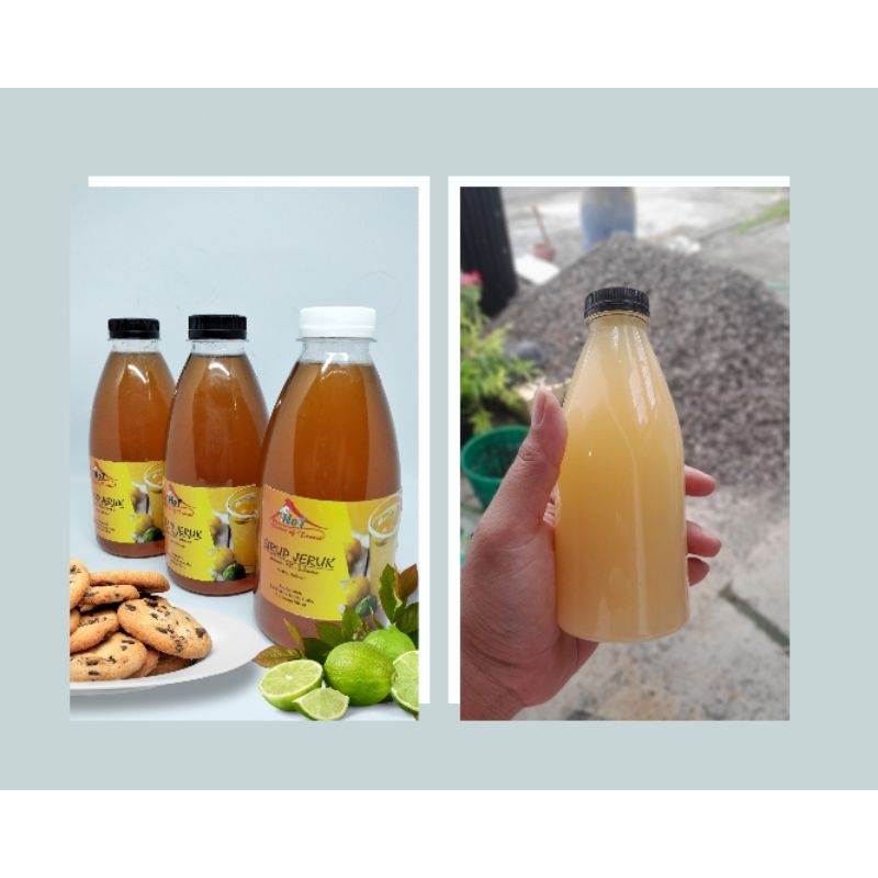 

SIRUP JERUK NIPIS | JERUK NIPIS PERAS - 350ml Homemade, tanpa pengawet dan pemanis buatan