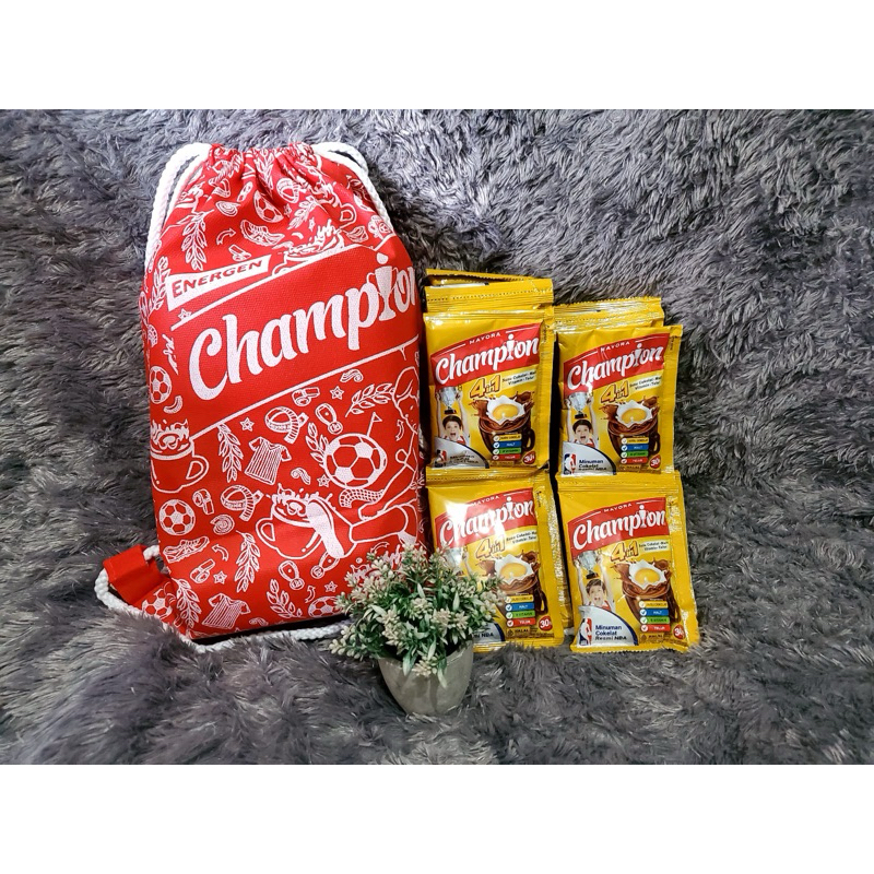 

Paket tas cantik isi 2rtg ENERGEN CHAMPION 10's x 30gr