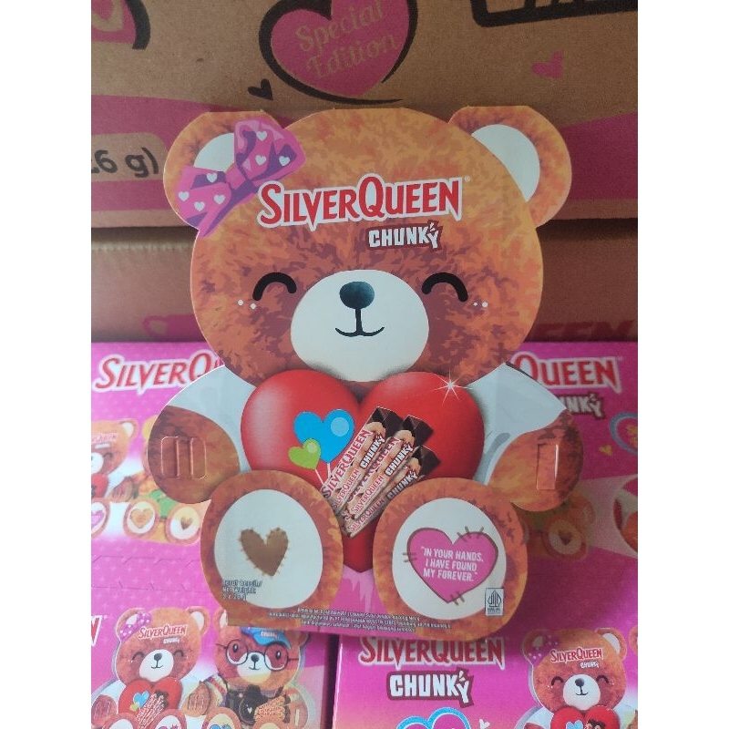 

Silverqueen Valentine Beruang/Bear Pita 1 Pcs