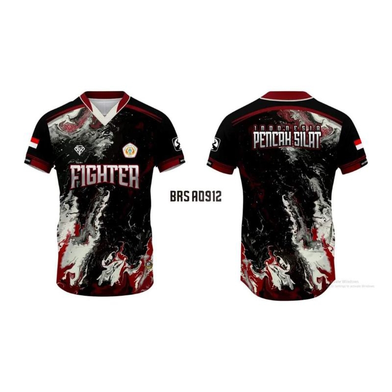 JERSEY POPDA PENCAK SILAT FULL PRINTING BEBAS CUSTOM FREE DESAIN TANPA MINIMAL ORDER