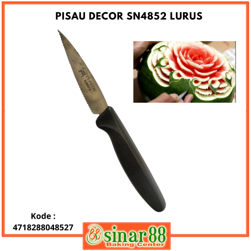 Pisau Decor SN4852 Lurus SANNENG