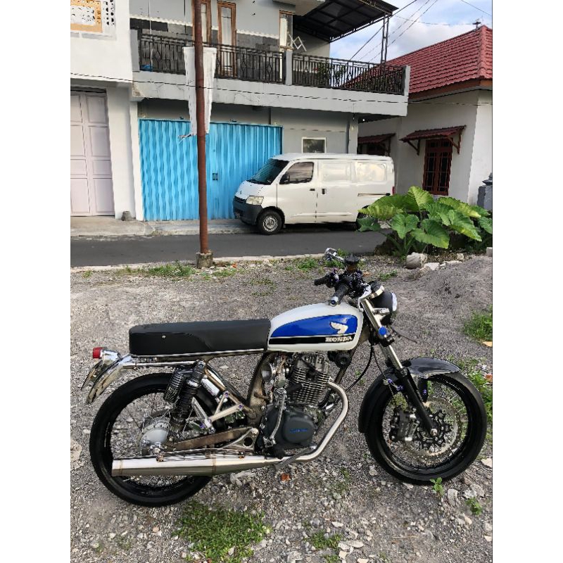 Knalpot CB GL  GL100 125J 125P Standar Racing Pekajaman Muffler