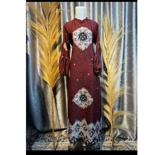 Gamis Jumputan Palembang