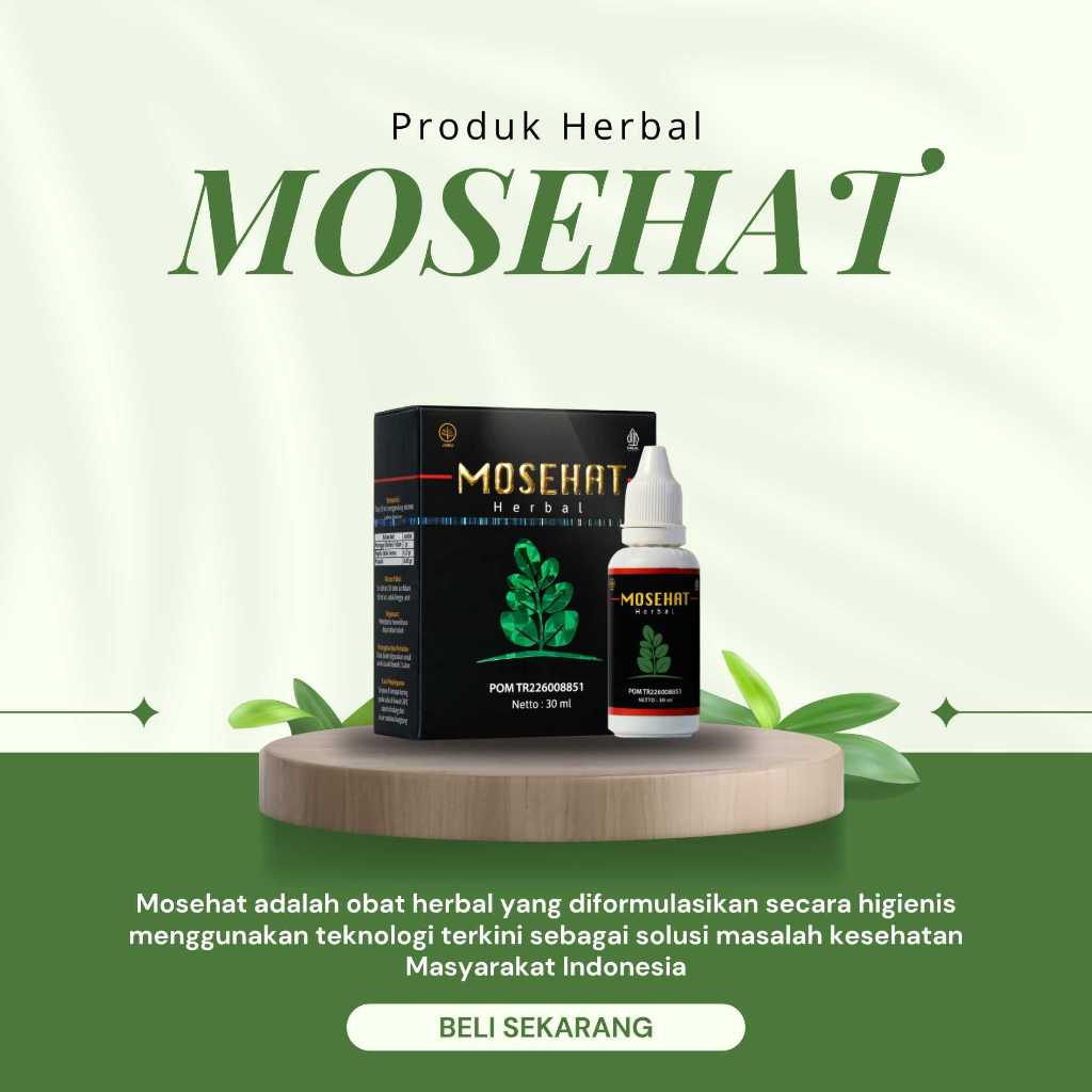 Obat Tetes Hernia, Prostat dan Asam Urat-  Mosehat (Original)