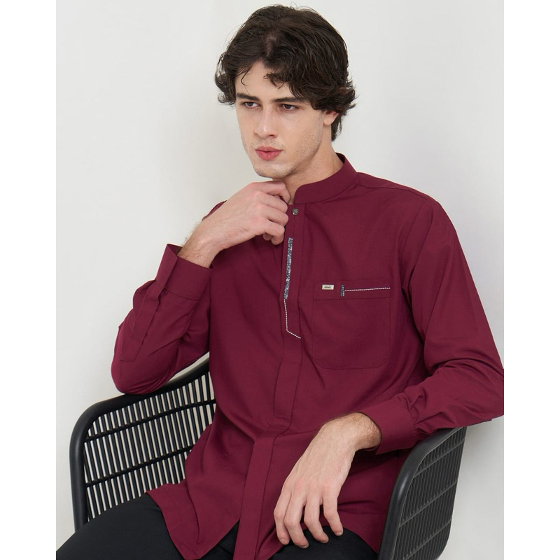 zayyan series Kemeja Koko casual abbah moslem