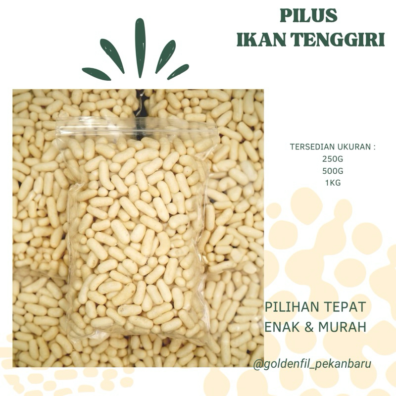 

pilus ikan tenggiri 250g - 1kg