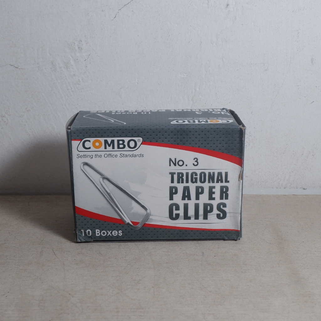 

Penjepit Kertas / Klip Kertas Murah Combo Trigonal Paper Clips No. 3