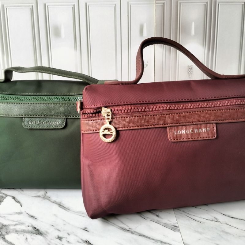 TAS SELEMPANG WANITA/ POUCH WANITA/ TAS SELEMPANG LC WANITA HIJAU BOTOL MAROON