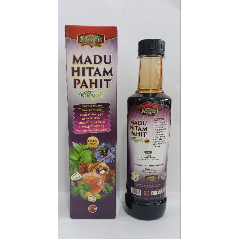 

MADU HITAM PAHIT ALWAFIE 470gram