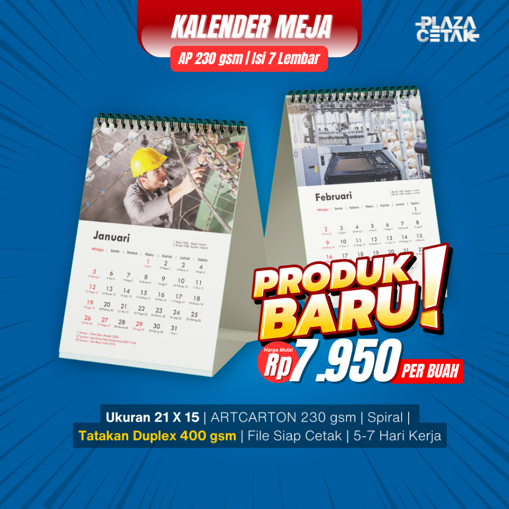 

KALENDER MEJA TATAKAN DUPLEK 21X15 AP230