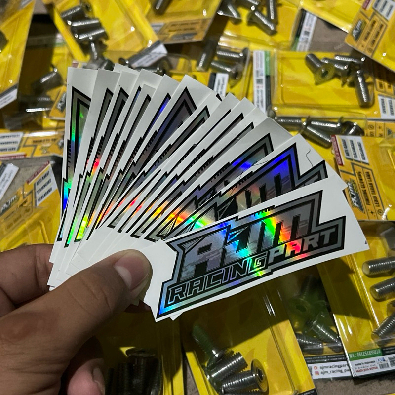 

Sticker Ajm hologram