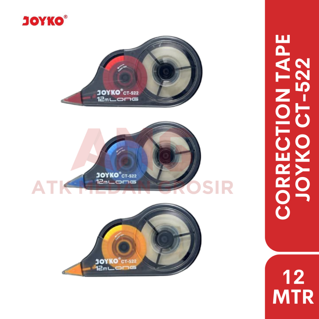 

CORRECTION TAPE 12M JOYKO CT-522 (STIKER TARIK)