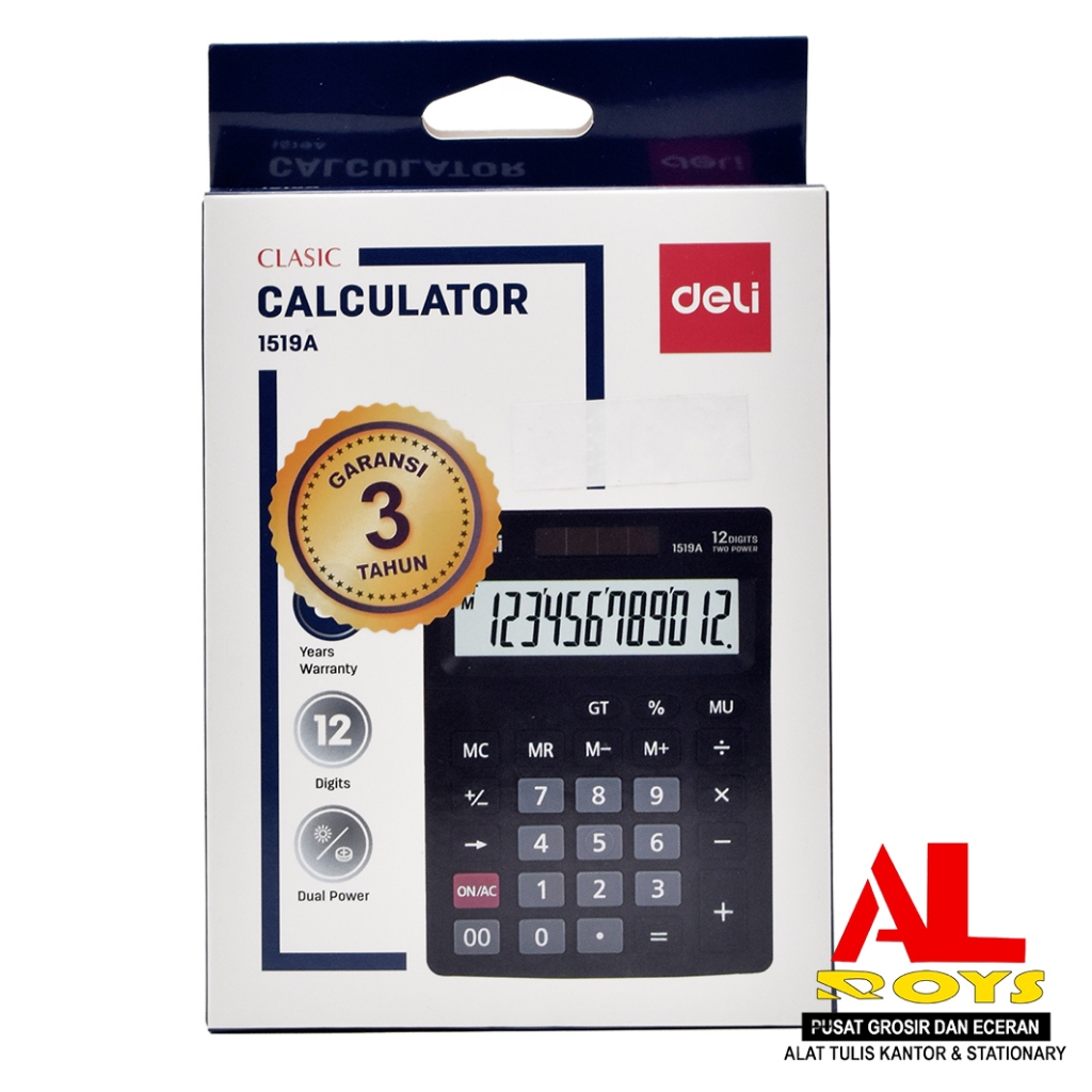

Kalkulator / Calculator Deli 1519A