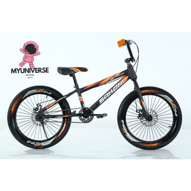 SEPEDA ANAK BMX GRAND SAKONI UKURAN 20 INCH BAN JUMBO 3.0 MURAH