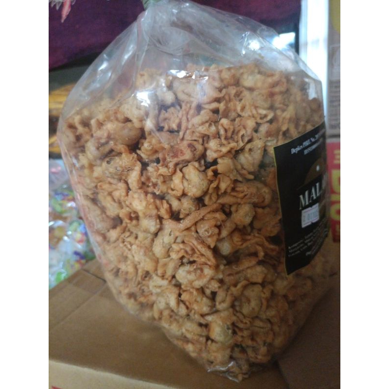 

Cumi abon gurih renyah kemasan 500g